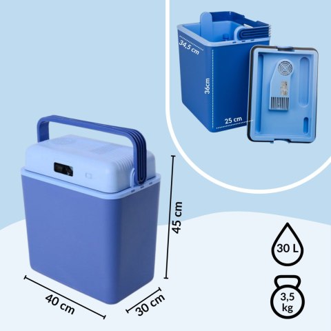 Lodówka turystyczna samochodowa KAMAI CB 30L - 12V Lodówka turystyczna samochodowa KAMAI CB 30L - 12V