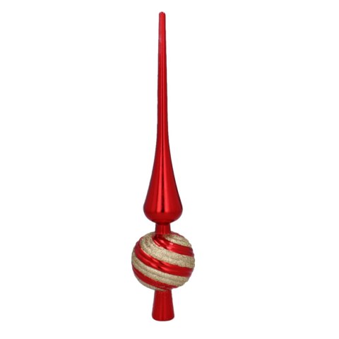 Szpic na choinkę 28cm CZERWONY Szpic na choinkę 28cm CZERWONY