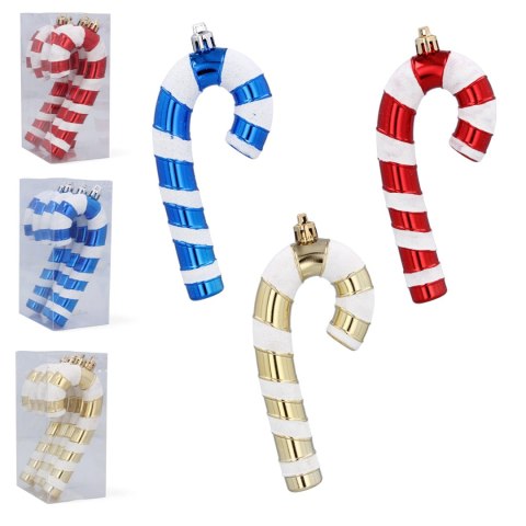 Zawieszki "CUKIERKOWA LASKA" 13cm - Komplet 4 szt. - Kolor NIEBIESKI Zawieszki "CUKIERKOWA LASKA" 13cm - Komplet 4 szt. - Kolor NIEBIESKI