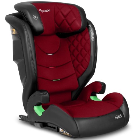 Fotelik samochodowy Nukido Louis czarno-czerwony 15-36 kg ISOFIX Fotelik samochodowy Nukido Louis czarno-czerwony 15-36 kg ISOFIX