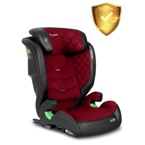Fotelik samochodowy Nukido Louis czarno-czerwony 15-36 kg ISOFIX Fotelik samochodowy Nukido Louis czarno-czerwony 15-36 kg ISOFIX