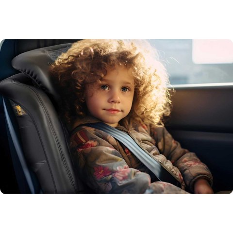 Fotelik samochodowy Nukido Louis czarno-szary 15-36 kg ISOFIX Fotelik samochodowy Nukido Louis czarno-szary 15-36 kg ISOFIX