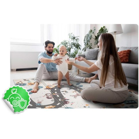 Mata piankowa edukacyjna składana 200 x 150 x 1 cm Nukido NK-341 Mata piankowa edukacyjna składana 200 x 150 x 1 cm Nukido NK-341
