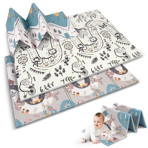 Mata piankowa edukacyjna składana 200 x 150 x 1 cm Nukido NK-341 Mata piankowa edukacyjna składana 200 x 150 x 1 cm Nukido NK-341