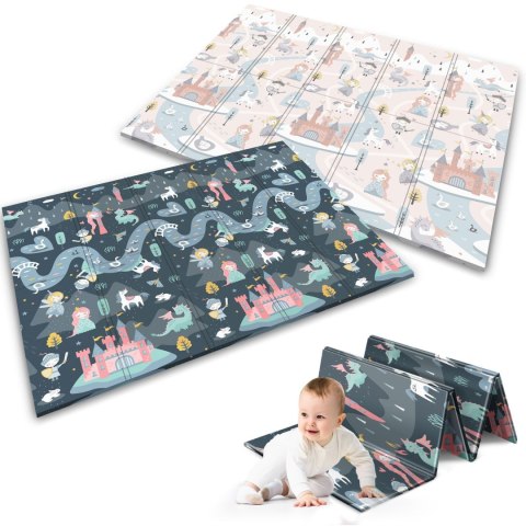 Mata piankowa edukacyjna składana 200 x 150 x 1 cm Nukido NK-341 Mata piankowa edukacyjna składana 200 x 150 x 1 cm Nukido NK-341