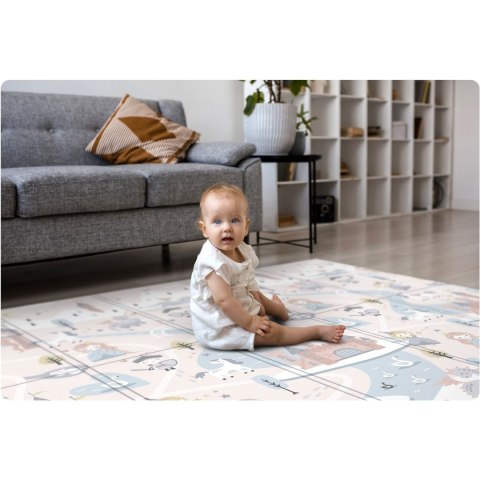 Mata piankowa edukacyjna składana 200 x 180 x 1 cm Nukido NK-340 Mata piankowa edukacyjna składana 200 x 180 x 1 cm Nukido NK-340