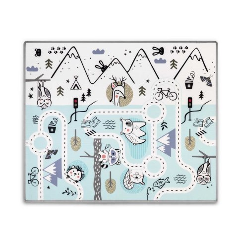 Mata piankowa edukacyjna zwijana 180 x 150 x 1,5 cm Nukido NK-342 Mata piankowa edukacyjna zwijana 180 x 150 x 1,5 cm Nukido NK-342