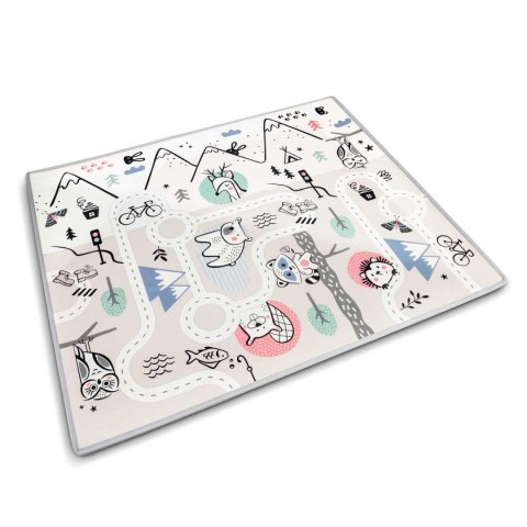 Mata piankowa edukacyjna zwijana 180 x 150 x 1,5 cm Nukido NK-342 Mata piankowa edukacyjna zwijana 180 x 150 x 1,5 cm Nukido NK-342