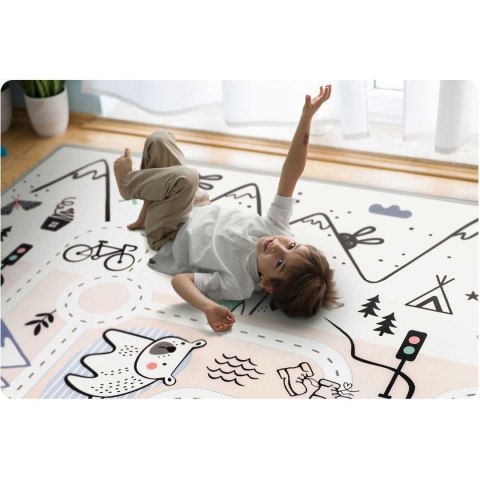Mata piankowa edukacyjna zwijana 180 x 150 x 1,5 cm Nukido NK-342 Mata piankowa edukacyjna zwijana 180 x 150 x 1,5 cm Nukido NK-342