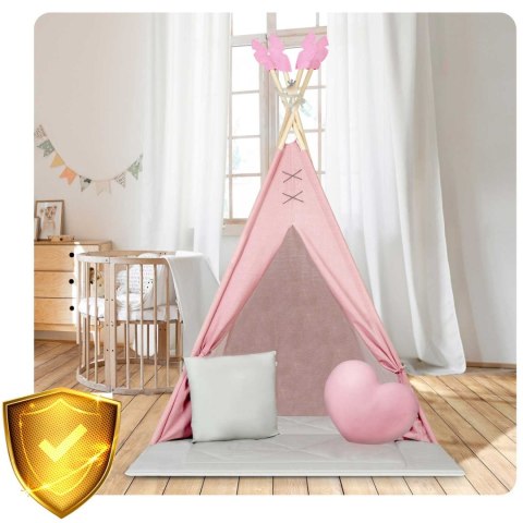 Namiot tipi dla dzieci NK-406 Nukido - różowy Namiot tipi dla dzieci NK-406 Nukido - różowy