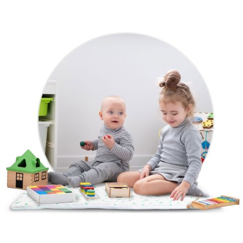 Namiot tipi dla dzieci ze światełkami - miętowe w gwiazdki Namiot tipi dla dzieci ze światełkami - miętowe w gwiazdki