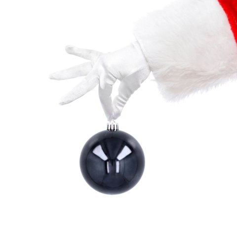 Ekskluzywna Bombka Choinkowa od Kamai Christmas Decoration® - Kolor Antracyt, Komplet 4 Sztuk Ekskluzywna Bombka Choinkowa od Kamai Christmas Decoration® - Kolor Antracyt, Komplet 4 Sztuk