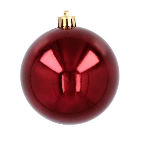 Ekskluzywna Bombka Choinkowa od Kamai Christmas Decoration® - Kolor Burgund, Komplet 4 Sztuk Ekskluzywna Bombka Choinkowa od Kamai Christmas Decoration® - Kolor Burgund, Komplet 4 Sztuk