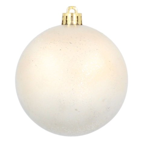 Ekskluzywna Bombka Choinkowa od Kamai Christmas Decoration® - Kolor Szampański, Komplet 4 Sztuk Ekskluzywna Bombka Choinkowa od Kamai Christmas Decoration® - Kolor Szampański, Komplet 4 Sztuk
