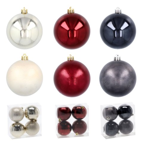 Ekskluzywna Bombka Choinkowa od Kamai Christmas Decoration® - Kolor Szampański, Komplet 4 Sztuk Ekskluzywna Bombka Choinkowa od Kamai Christmas Decoration® - Kolor Szampański, Komplet 4 Sztuk