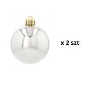 Komplet 19 Bombek Choinkowych Kamai Christmas Decoration® - Kolor Szampański z Gwiazdą na Czubek