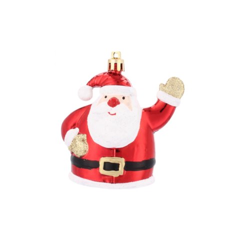 Ozdoby choinkowe MIKOŁAJ kpl 3szt CZERWONY Ozdoby choinkowe MIKOŁAJ kpl 3szt CZERWONY