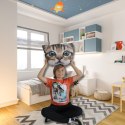 Poduszka kot "FLUFFY" Rozmiar M