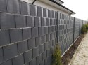 Taśma ogrodzeniowa PASKI 24 x 2,55mb CLASSIC 19cm PROTECTO™ GRAFIT + 48 klipsów GRATIS