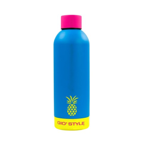Butelka termiczna Kamai Gio Style, stal nierdzewna, niebieska, pojemność 0,5L Butelka termiczna Kamai Gio Style, stal nierdzewna, niebieska, pojemność 0,5L