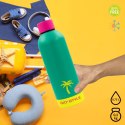 Butelka termiczna Kamai Gio Style, stal nierdzewna, zielona, pojemność 0,75L
