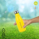 Butelka termiczna Kamai Gio Style, stal nierdzewna, żółta, pojemność 0,35L