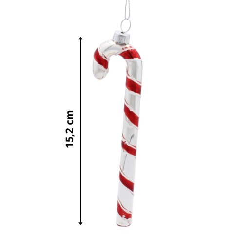 Eleganckie Ozdoby Świąteczne "Laseczka Cukrowa" z Szkła od Kamai Christmas Decoration® Eleganckie Ozdoby Świąteczne "Laseczka Cukrowa" z Szkła od Kamai Christmas Decoration®