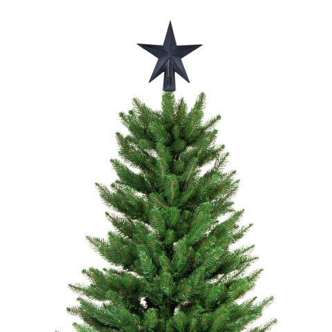Komplet 19 Bombek Choinkowych Kamai Christmas Decoration® - Kolor Antracyt z Gwiazdą na Czubek Komplet 19 Bombek Choinkowych Kamai Christmas Decoration® - Kolor Antracyt z Gwiazdą na Czubek