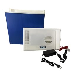 Lodówka samochodowa elektryczna 30L KAMAI ICEGO, zasilanie 12-230V, szara