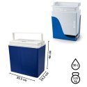 Lodówka samochodowa elektryczna 30L KAMAI ICEGO, zasilanie 12-230V, szara