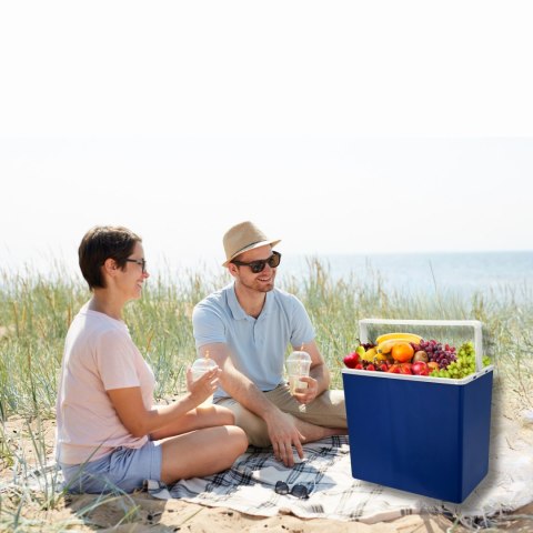 Lodówka samochodowa elektryczna 30L KAMAI ICEGO, zasilanie 12-230V, szara Lodówka samochodowa elektryczna 30L KAMAI ICEGO, zasilanie 12-230V, szara