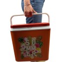 Lodówka turystyczna pasywna 24L Kwiatki
