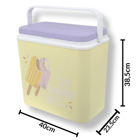Lodówka turystyczna pasywna 24L Lody Lodówka turystyczna pasywna 24L Lody