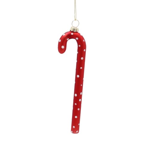 SZKLANA LASKA "Czerwone w Białe Kropki" od Kamai Christmas Decoration®
