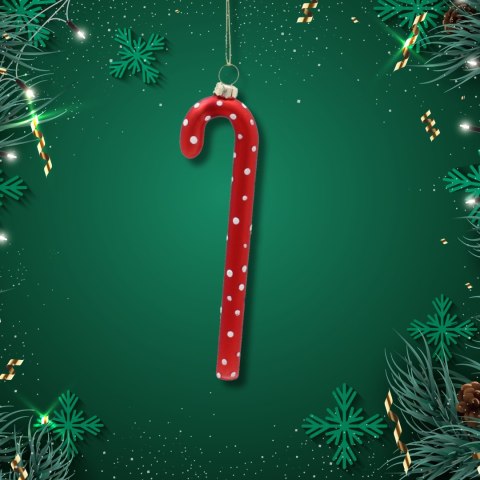 SZKLANA LASKA "Czerwone w Białe Kropki" od Kamai Christmas Decoration® SZKLANA LASKA "Czerwone w Białe Kropki" od Kamai Christmas Decoration®