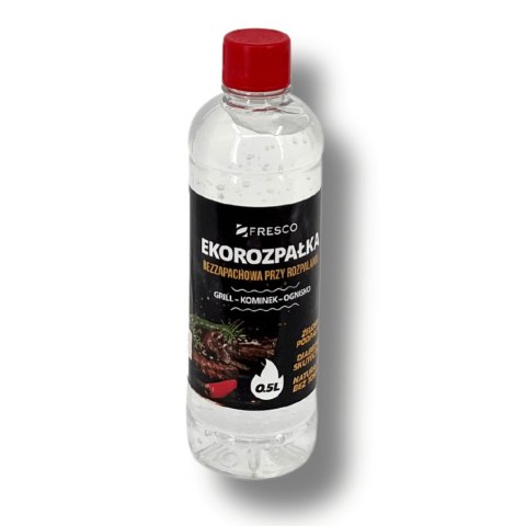 Żelowa eko-rozpałka 0,5L do grilla FRESCO bezzapachowa Żelowa eko-rozpałka 0,5L do grilla FRESCO bezzapachowa
