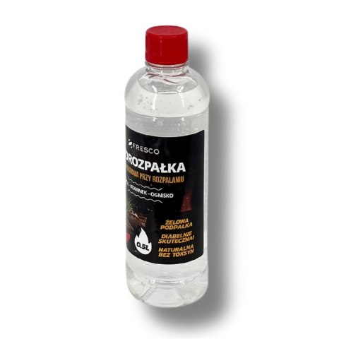 Żelowa eko-rozpałka 0,5L do grilla FRESCO bezzapachowa Żelowa eko-rozpałka 0,5L do grilla FRESCO bezzapachowa