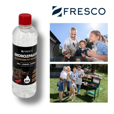 Żelowa eko-rozpałka 0,5L do grilla FRESCO bezzapachowa Żelowa eko-rozpałka 0,5L do grilla FRESCO bezzapachowa