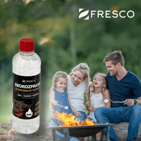 Żelowa eko-rozpałka 0,5L do grilla FRESCO bezzapachowa Żelowa eko-rozpałka 0,5L do grilla FRESCO bezzapachowa