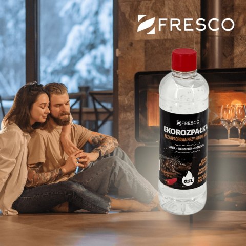 Żelowa eko-rozpałka 0,5L do grilla FRESCO bezzapachowa Żelowa eko-rozpałka 0,5L do grilla FRESCO bezzapachowa