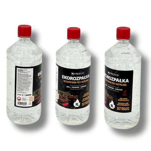 Żelowa eko-rozpałka 1,0L do grilla FRESCO bezzapachowa Żelowa eko-rozpałka 1,0L do grilla FRESCO bezzapachowa