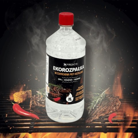 Żelowa eko-rozpałka 1,0L do grilla FRESCO bezzapachowa Żelowa eko-rozpałka 1,0L do grilla FRESCO bezzapachowa