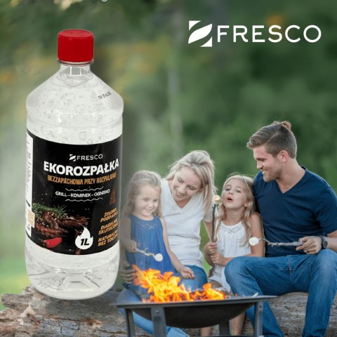 Żelowa eko-rozpałka 1,0L do grilla FRESCO bezzapachowa Żelowa eko-rozpałka 1,0L do grilla FRESCO bezzapachowa