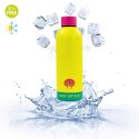 Butelka termiczna Kamai Gio Style, stal nierdzewna, żółta, pojemność 0,5L