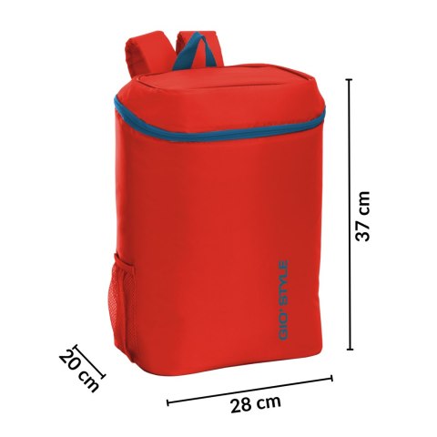 Plecak termiczny Kamai Gio Style, w kolorze czerwonym, pojemność 20L Plecak termiczny Kamai Gio Style, w kolorze czerwonym, pojemność 20L