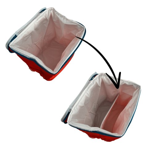 Plecak termiczny Kamai Gio Style, w kolorze czerwonym, pojemność 20L Plecak termiczny Kamai Gio Style, w kolorze czerwonym, pojemność 20L