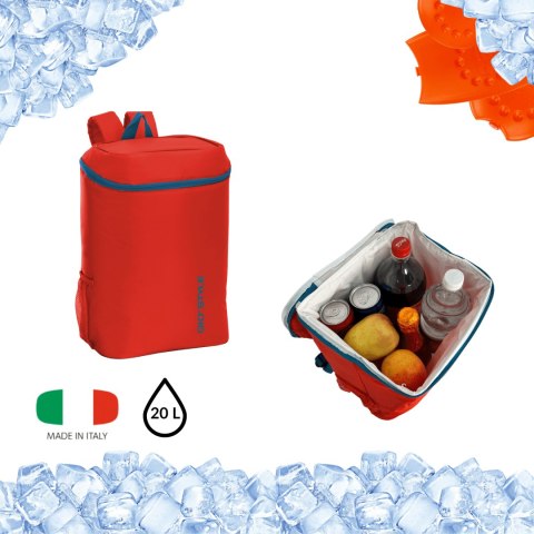 Plecak termiczny Kamai Gio Style, w kolorze czerwonym, pojemność 20L Plecak termiczny Kamai Gio Style, w kolorze czerwonym, pojemność 20L