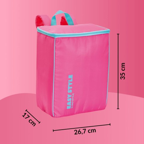 Plecak termiczny Kamai Gio Style, w kolorze różowym, pojemność 15 L Plecak termiczny Kamai Gio Style, w kolorze różowym, pojemność 15 L