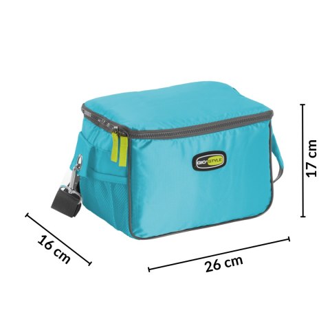 Torba lunchowa Kamai Gio Style na ramię, niebieska, pojemność 7L Torba lunchowa Kamai Gio Style na ramię, niebieska, pojemność 7L