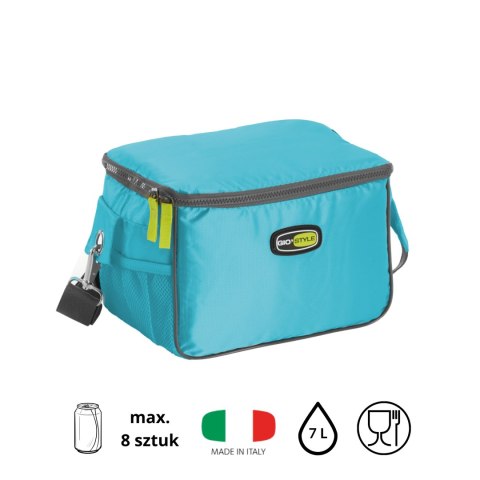 Torba lunchowa Kamai Gio Style na ramię, niebieska, pojemność 7L Torba lunchowa Kamai Gio Style na ramię, niebieska, pojemność 7L